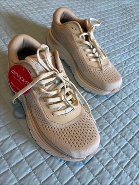 Easy Spirit EMOVE Denise Austin Women's Beige Athletic Sneakers